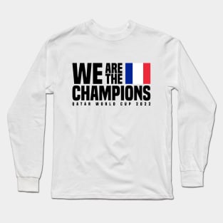 Qatar World Cup Champions 2022 - France Long Sleeve T-Shirt